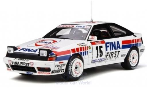 Toyota Celica 1/18 Ottomobile GT-Four (ST165) No.15 Fina Rallye WM Tour de Corse 1991 M.Duez/K.Wicha modellino in miniatura