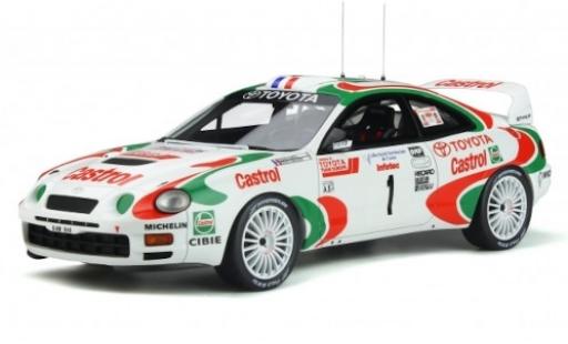 Toyota Celica 1/18 Ottomobile GT Four (ST205) No.1 Team Castrol Europe Castrol Tour de Corse 1995 D.Auriol/D.Giraudet modellino in miniatura