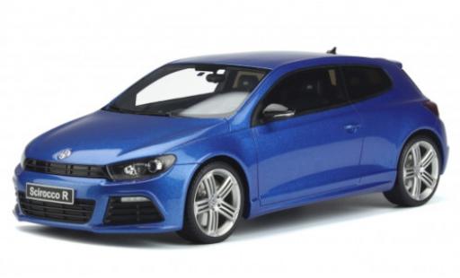 Volkswagen Scirocco 1/18 Ottomobile III R metallico blu 2008 modellino in miniatura