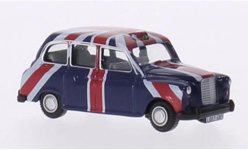 Austin FX4 1/76 Oxford RHD Taxi (GB) Union Jack modellino in miniatura