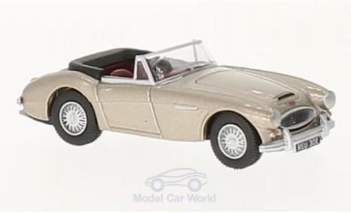 Austin Healey 3000 1/76 Oxford metallico beige modellino in miniatura