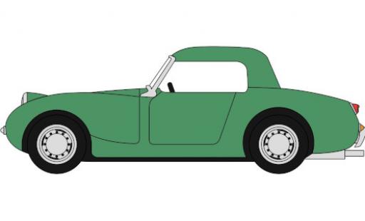 Austin Healey Sprite 1/76 Oxford MkI verde modellino in miniatura