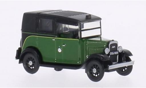 Austin Low Loader 1/76 Oxford verde/nero RHD Taxi modellino in miniatura