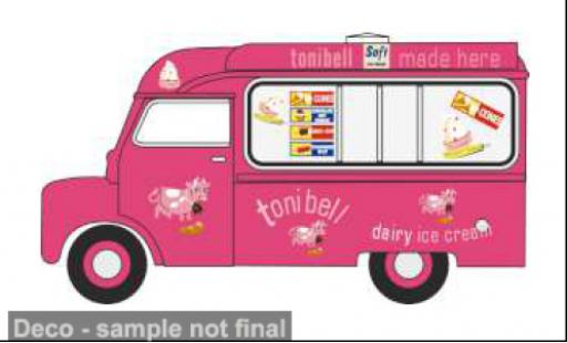 Bedford CA 1/76 Oxford Ice Cream Van Tonibell 1:76 modellino in miniatura