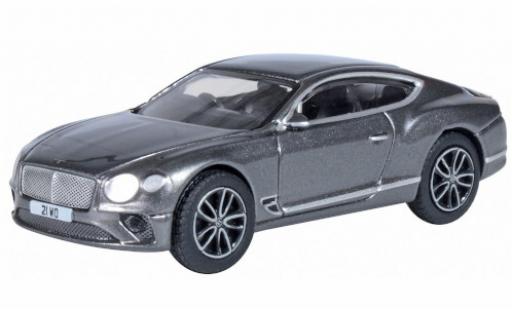 Bentley Continental 1/76 Oxford GT metallico grigio RHD modellino in miniatura