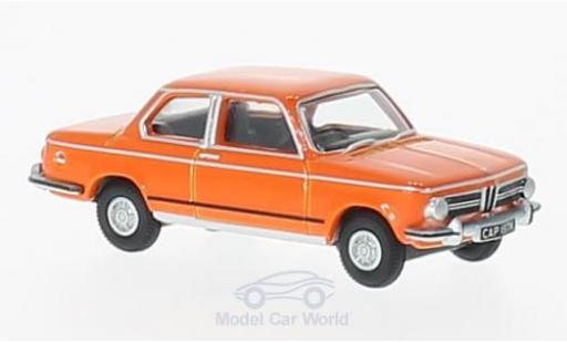 Bmw 2002 1/76 Oxford orange RHD modellino in miniatura