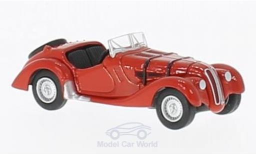 Bmw 328 1/76 Oxford rosso modellino in miniatura