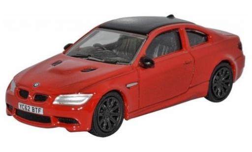 Bmw M3 1/76 Oxford (E92) rosso/nero RHD modellino in miniatura