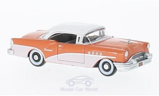 Buick Century 1/87 Oxford rosa/bianco 1955 modellino in miniatura