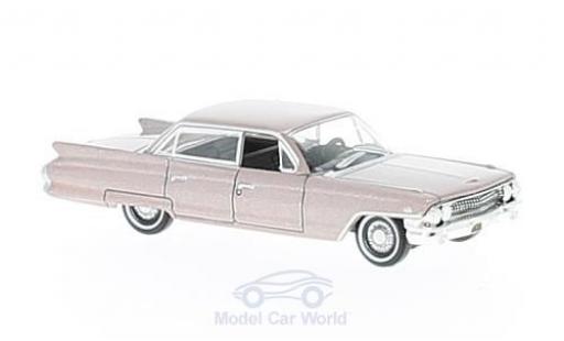 Cadillac Deville 1/87 Oxford DeVille Sedan metallico rosa 1961 modellino in miniatura