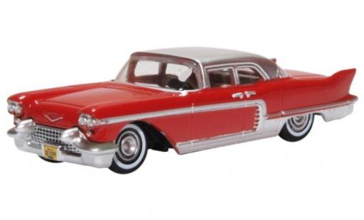 Cadillac Eldorado 1/87 Oxford Brougham rosso/grigio 1957 modellino in miniatura
