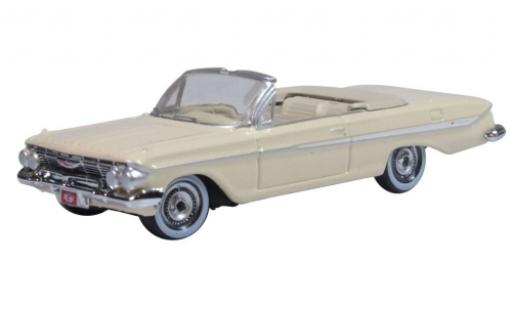 Chevrolet Impala 1/87 Oxford Convertibile beige 1961 modellino in miniatura