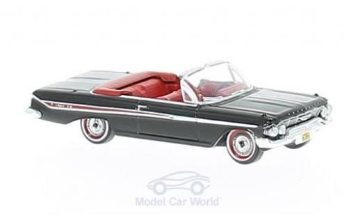 Chevrolet Impala 1961 1/87 Oxford Convertibile nero/rosso 1961 modellino in miniatura