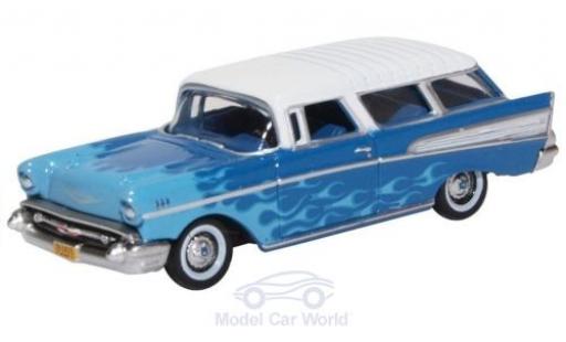 Chevrolet Nomad 1/87 Oxford blu/blu 1957 Hot Rod modellino in miniatura