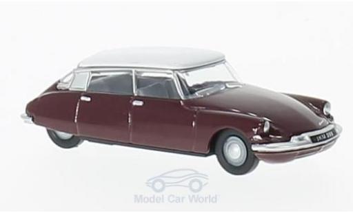 Citroen DS 19 1/76 Oxford 19 rosso/bianco modellino in miniatura