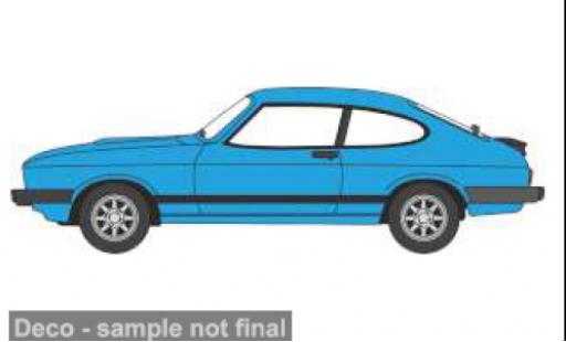 Ford Capri 1/76 Oxford MK II blau 1:76 modellino in miniatura