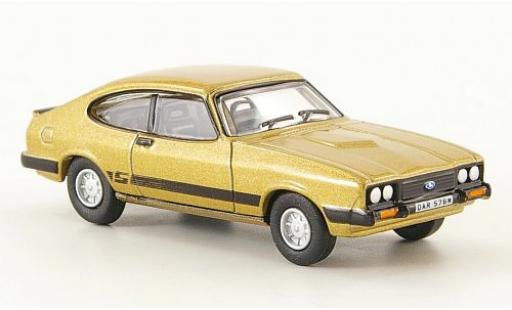 Ford Capri 1/76 Oxford Mk III gold modellino in miniatura