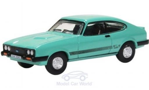 Ford Capri 1/76 Oxford MKIII 3.0 S verde modellino in miniatura