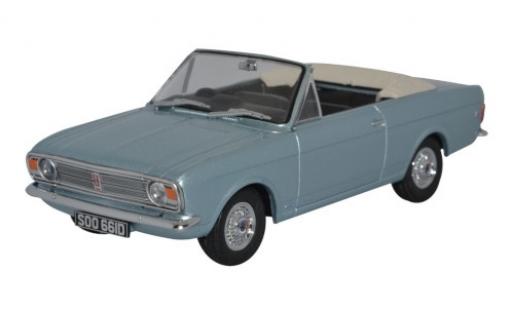 Ford Cortina 1/43 Oxford MkII Crayford Convertibile metallico blu RHD Verdeck ouvert modellino in miniatura