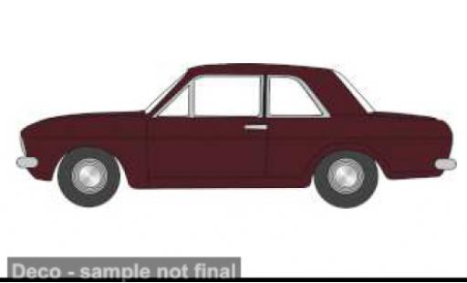 Ford Cortina 1/76 Oxford MkII rot 1:76 modellino in miniatura