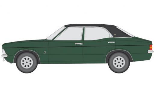 Ford Cortina 1/76 Oxford MKIII verde modellino in miniatura