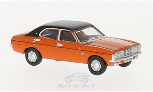 Ford Cortina 1/76 Oxford MKIII orange/nero RHD modellino in miniatura