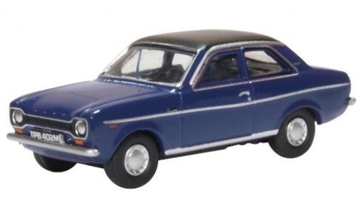 Ford Escort 1/76 Oxford Mk1 lila/matt-nero RHD modellino in miniatura