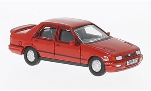 Ford Sierra 1/76 Oxford Sapphire rosso modellino in miniatura
