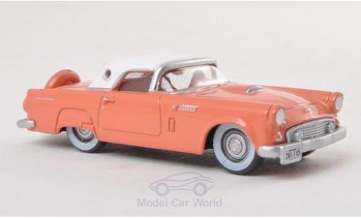 Ford Thunderbird 1/87 Oxford Hardtop rosa/bianco 1956 modellino in miniatura