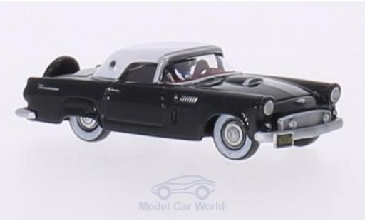 Ford Thunderbird 1956 1/87 Oxford nero/bianco 1956 modellino in miniatura