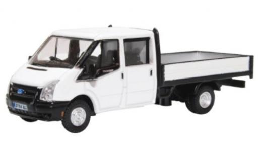 Ford Transit 1/76 Oxford Double Cab Pickup bianco RHD modellino in miniatura