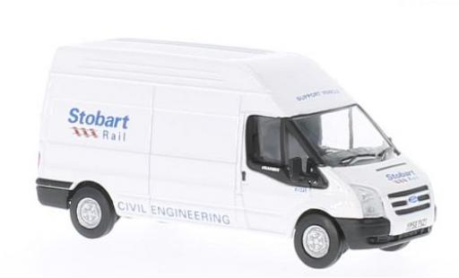 Ford Transit 1/76 Oxford LWB High Roof Stobart modellino in miniatura