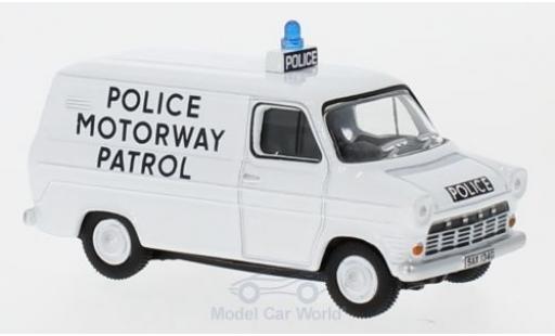 Ford Transit 1/76 Oxford MK1 Police Motorway Patrol (Gwent) modellino in miniatura