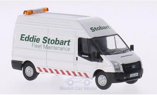 Ford Transit 1/76 Oxford RHD Eddie Stobart Fleet Maintenance LWB High modellino in miniatura