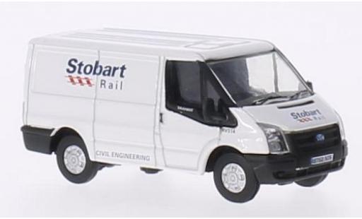Ford Transit 1/76 Oxford RHD Stobart Rail modellino in miniatura