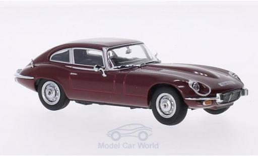 Jaguar E-Type 1/43 Oxford V12 Coupe rosso RHD modellino in miniatura