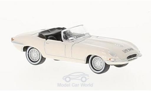 Jaguar E-Type 1/76 Oxford bianco modellino in miniatura
