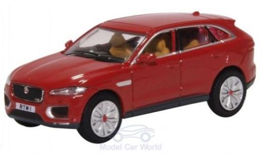 Jaguar F-Pace 1/76 Oxford rosso modellino in miniatura