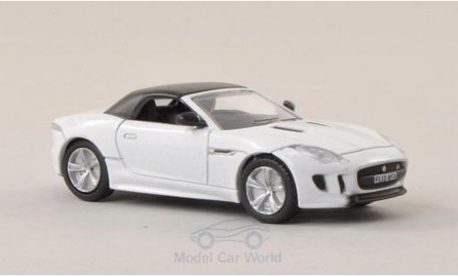 Jaguar F-Type 1/76 Oxford bianco modellino in miniatura