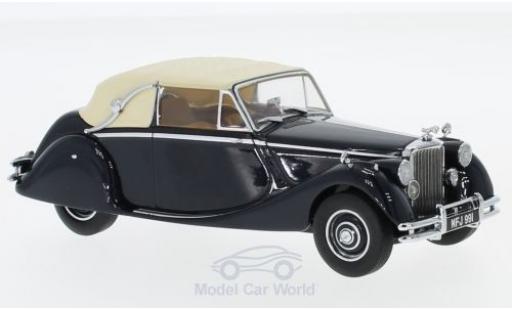 Jaguar MK 1/43 Oxford V blu/beige RHD modellino in miniatura