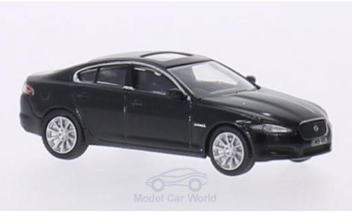 Jaguar XF 1/76 Oxford metallico nero RHD modellino in miniatura