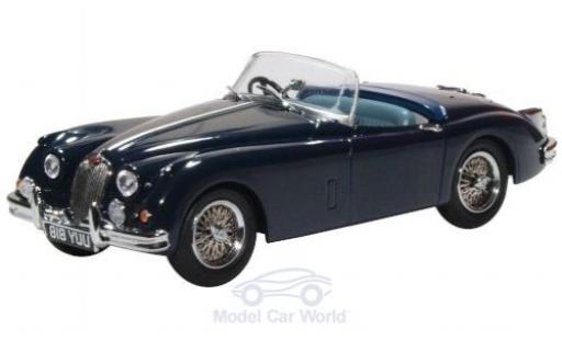 Jaguar XK 1/43 Oxford 150 Roadster blu RHD modellino in miniatura