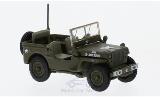 Jeep Willys 1/76 Oxford MB US Army modellino in miniatura
