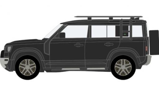 Land Rover Defender 1/76 Oxford 110 Explorer nero RHD modellino in miniatura