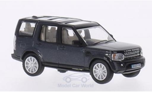 Land Rover Discovery 1/76 Oxford 4 metallico blu RHD modellino in miniatura