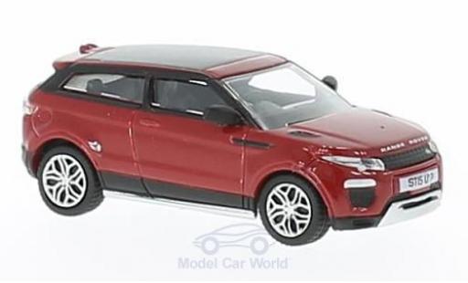 Land Rover Range Rover 1/76 Oxford Evoque Coupe rosso RHD modellino in miniatura