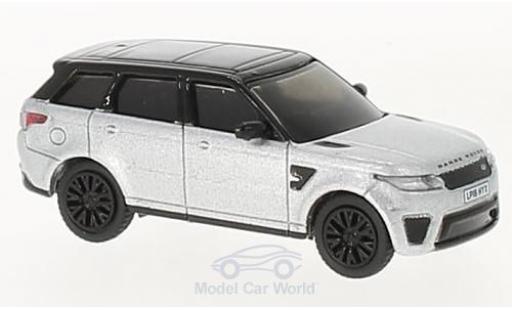 Land Rover Range Rover 1/76 Oxford Sport SVR metallico grigio/nero modellino in miniatura