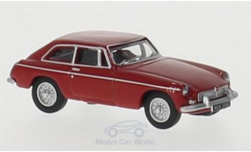 MG B 1/76 Oxford GT rosso RHD modellino in miniatura