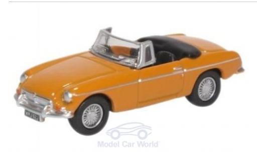 MG B 1/76 Oxford Roadster giallo modellino in miniatura