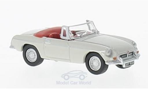 MG B 1/76 Oxford Roadster grigio RHD modellino in miniatura